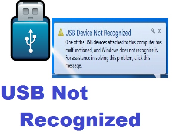 Fix USB Device Not Recognized- windows 10/8/7|Solved