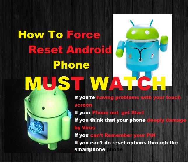 force reset Android Phone