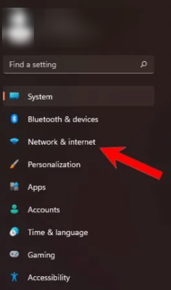 Change the network of windows 11