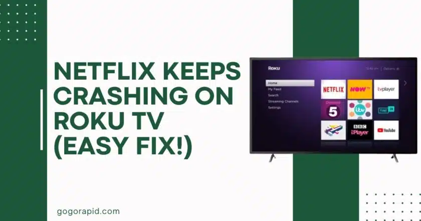 Netflix Keeps Crashing on Roku TV (Easy Fix!)