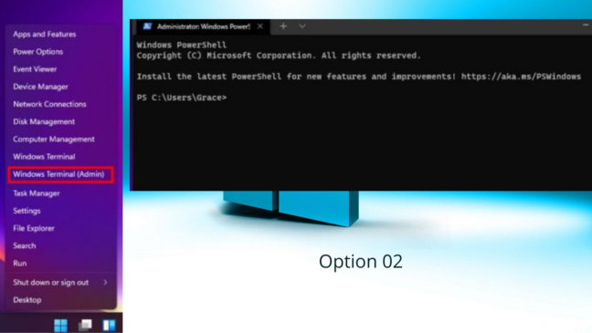 Open the Windows 11 Command Prompt