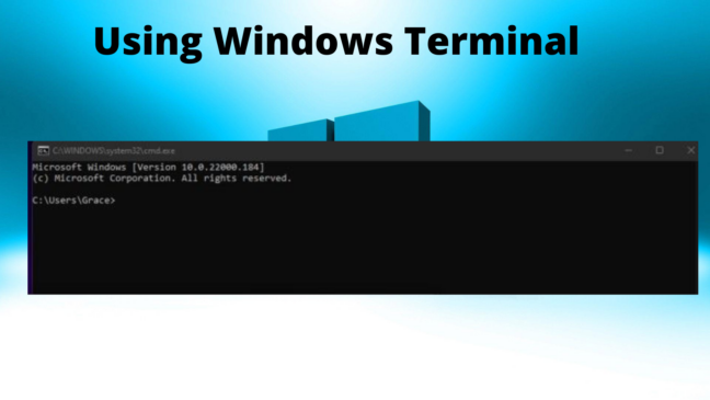 Open the Windows 11 Command Prompt