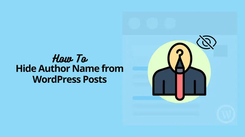 How to Hide Author WordPress Posts