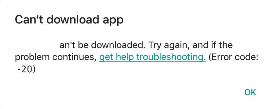 can't download app from HTC