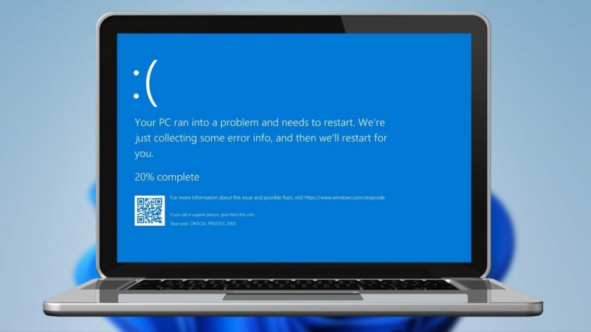 Top 7 Ways to Fix Critical Process Died Error in Windows 11