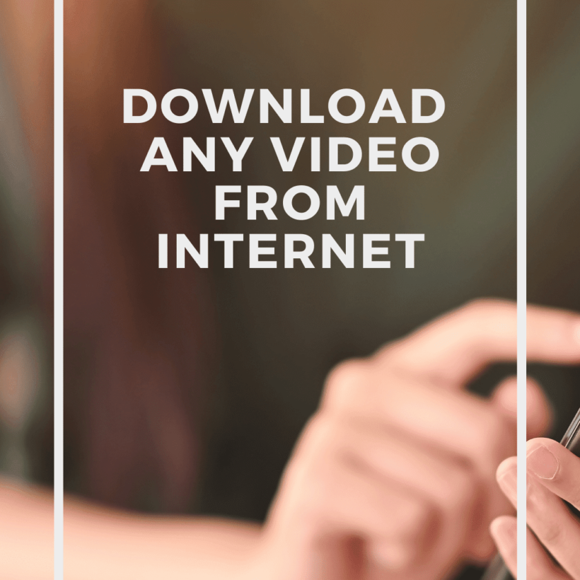How to Download Any Video From the Internet