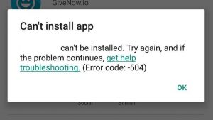 Can't Download apps On Oppo phone (error Code : - 20)