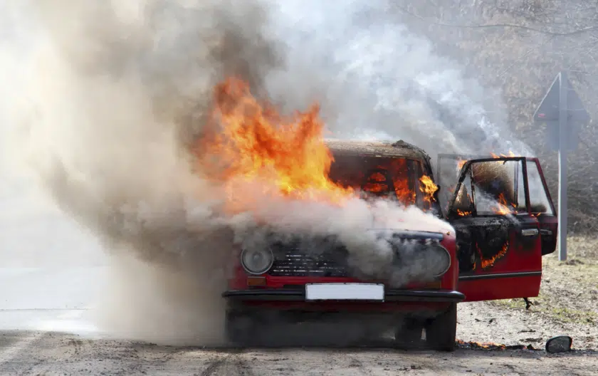 Top 5 factors that can lead to fire damage in cars
