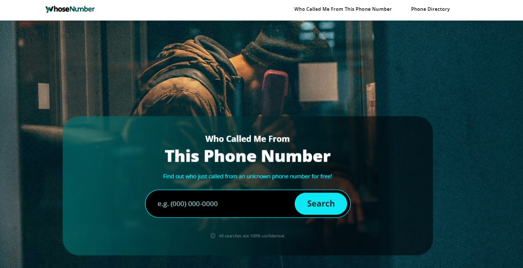 Whosenumber review trace who called me free now