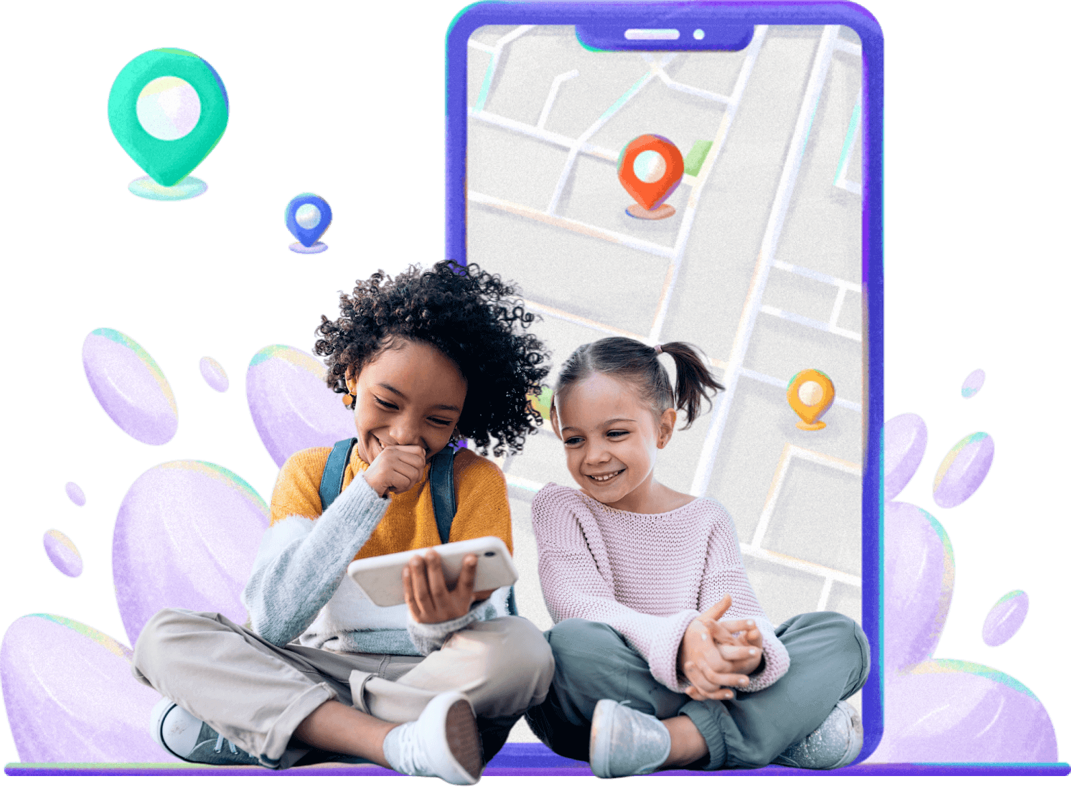 What is the best way to keep an eye on your children's location?