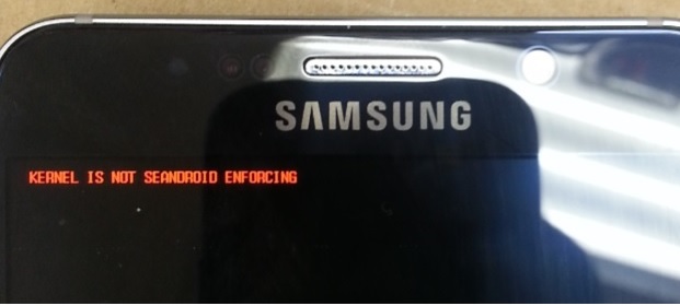 Kernel is not Seandroid Enforcing error on Samsung Galaxy