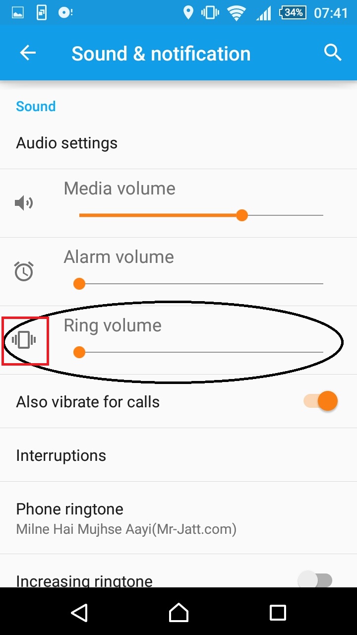 Vibration not working on Sony Xperia